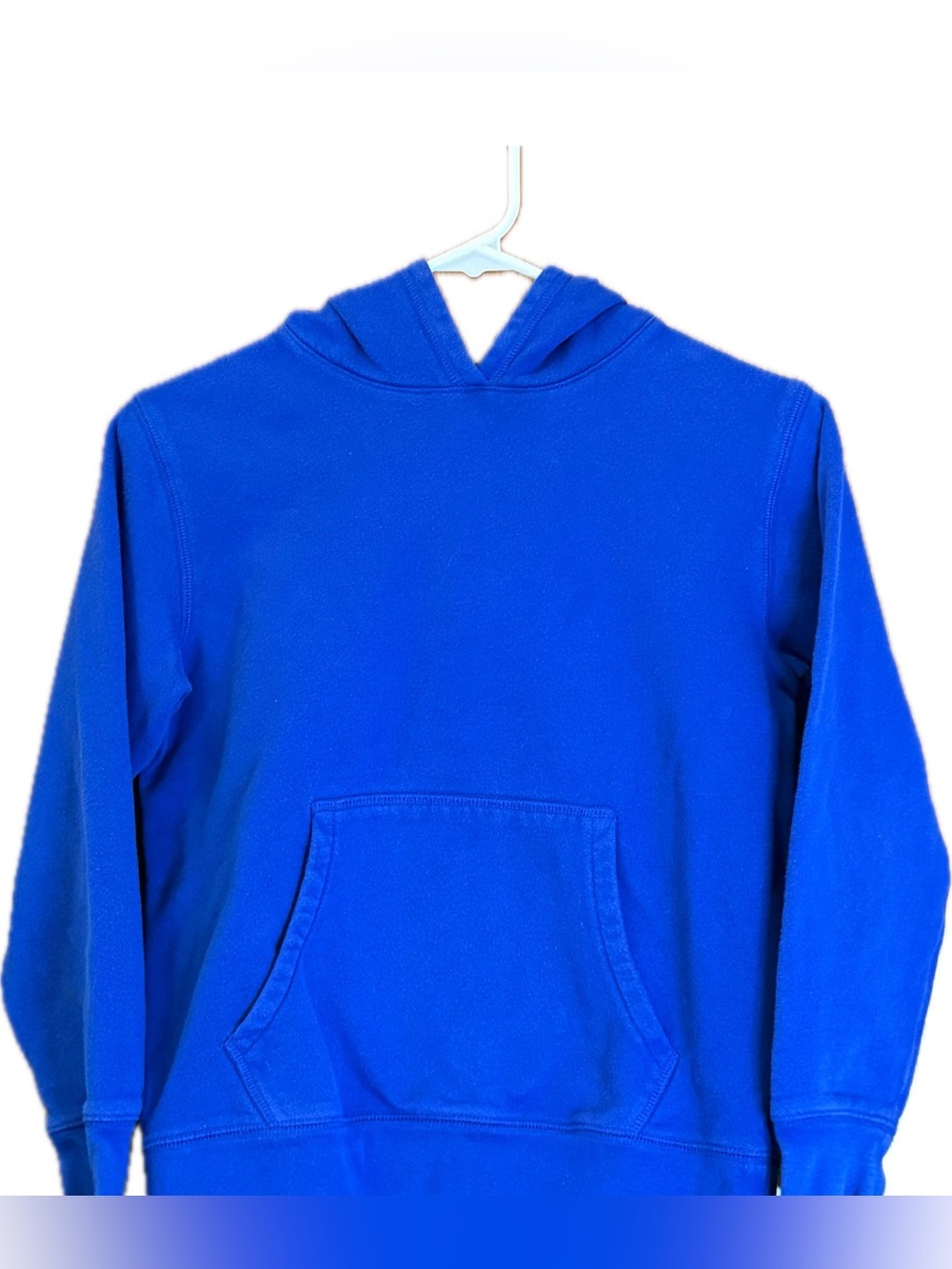 Lands' End Bright Royal Blue Pullover Hoodie